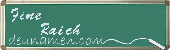 Fine Raich Visitenkarte